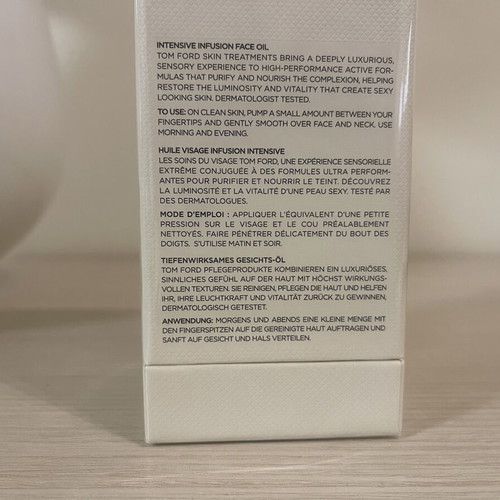 Tom Ford Intensive Infusion Face Oil 30 ml new
