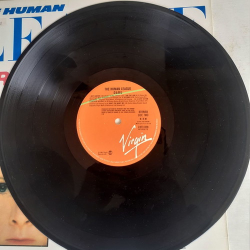 Dare vinyl The Human League used, pop