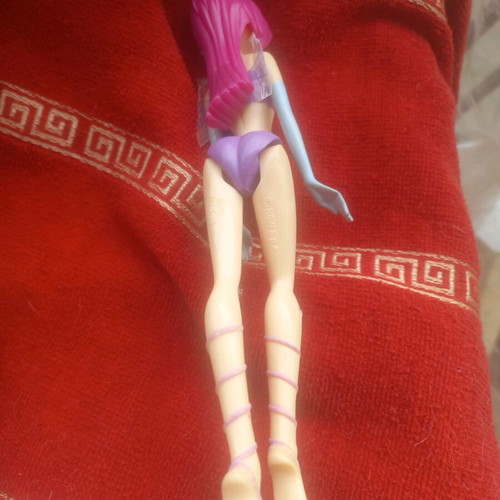Winx Tecna figure used with wing damage 2008
