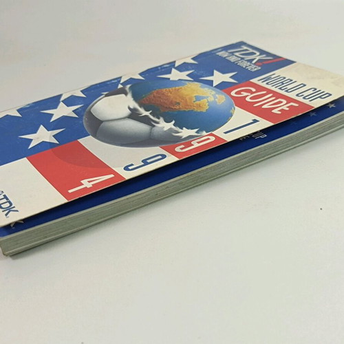 World Cup USA 1994 Greek guide booklet used TDK