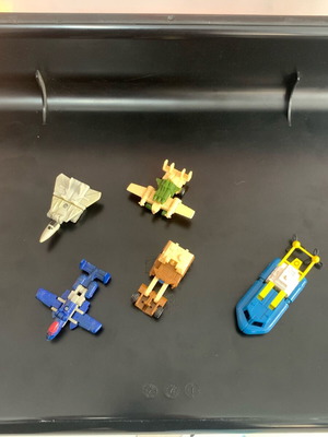 Transformers Micromaster set of 5 used, collectible