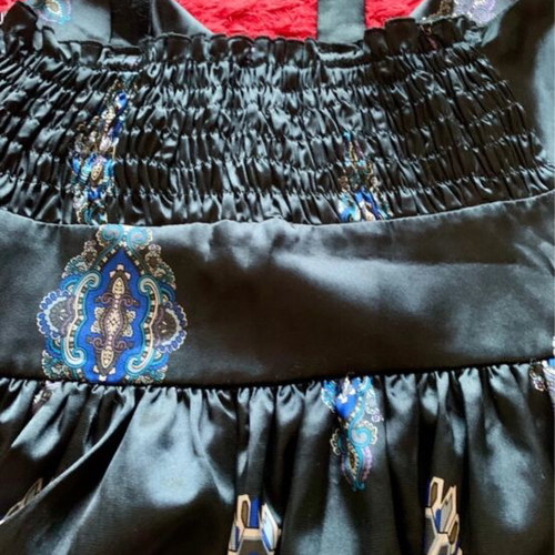 Denny Rose dress new, black with patterns
