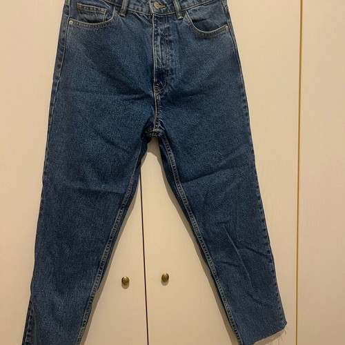 Zara Mom Jeans blue size Medium 38 like new