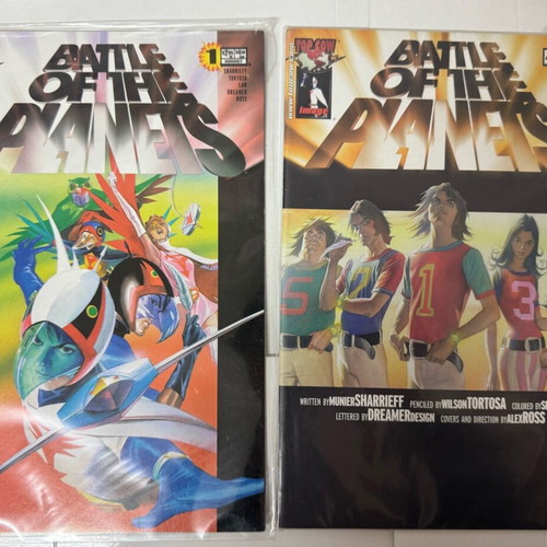 Battle of the Planets 4 issues like new, English, Top Cow Image Comics