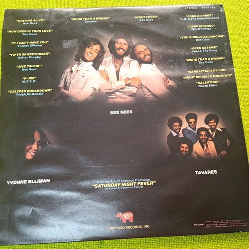 Saturday Night Fever 2XLP μεταχειρισμένο soundtrack R&B Soul