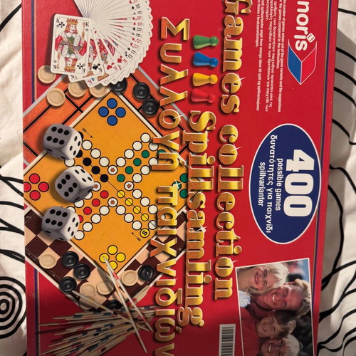 Noris Games Collection 400 in 1 like new – Board and Card Games with UNO