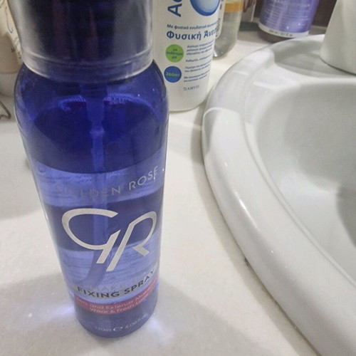 Golden Rose Fixing Spray μεταχειρισμένο, σχεδόν γεμάτο