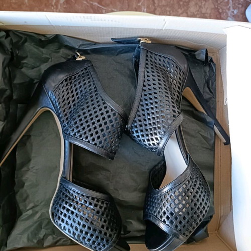 Pinko pumps used, size 39, black and blue