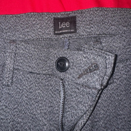 Lee chino pants like new, slim fit, gray, size S