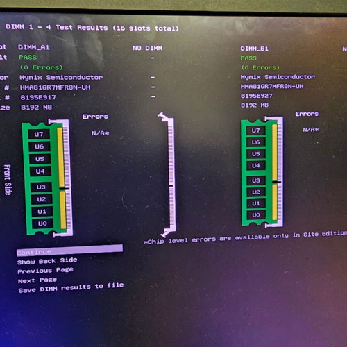 32GB (4x8GB) DDR4 ECC REG Server RAM like new with white HyperX coolers