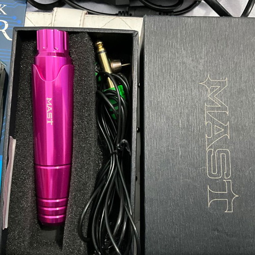 Mast P10 tattoo machine like new with power supply