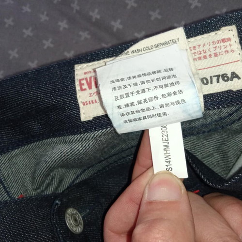 Evisu denim shorts like new, size 30, blue