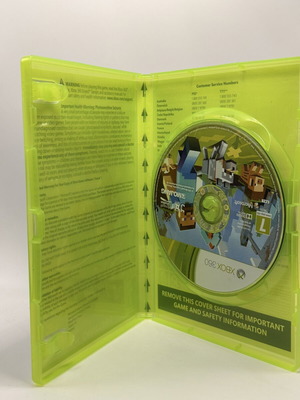 Minecraft Xbox 360 game used