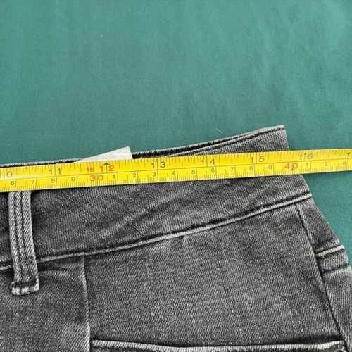 Pepe Jeans London Faded Denim Black Skirt Size XL like new
