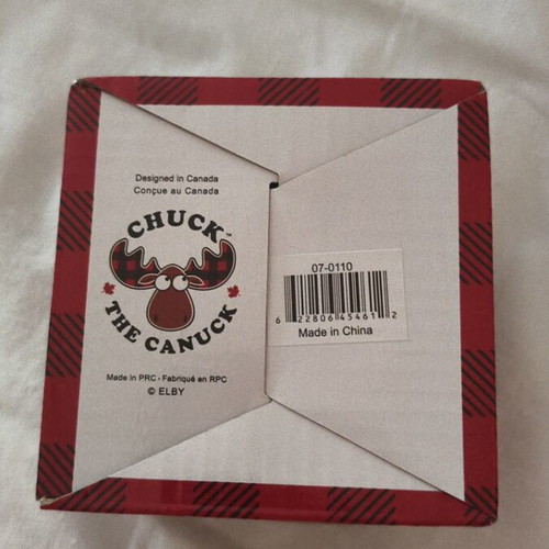 Espresso gift set from Canada, new, ceramic cup with Vancouver design