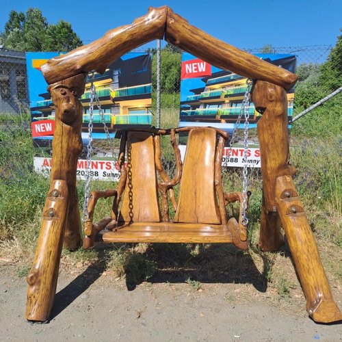 Oak swing new, solid wood craftsmanship
