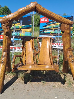 Oak swing new, solid wood craftsmanship