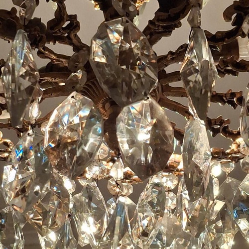 Crystal chandelier like new