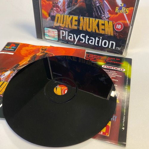 Duke Nukem PlayStation PS1 used, complete with inserts, English