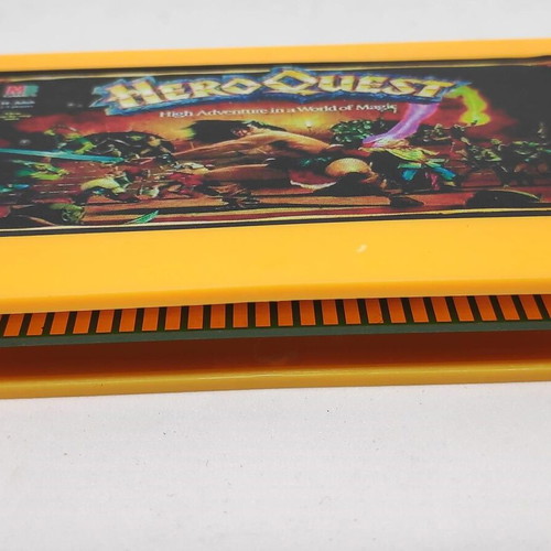HeroQuest NES game cartridge like new, classic adventure