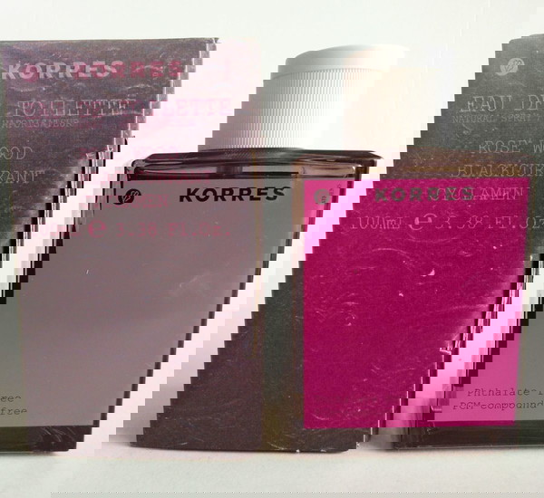 KORRES EAU DE TOILETTE ROSE WOOD BLACKCURRANT CYCLAMEN ΣΠΆΝΙΟ ΓΥΝΑΙΚΕΊΟ ΆΡΩΜΑ