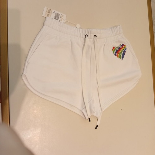 Michael Kors shorts small size, new, white with heart design