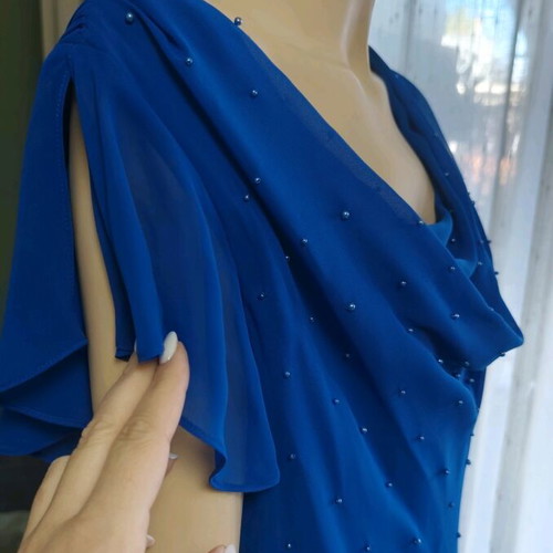 Blue airy dress XL-XXL, perfect for wedding or baptism