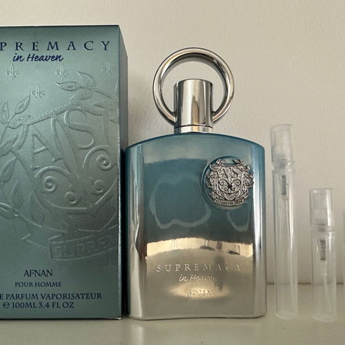 Afnan Supremacy in Heaven Eau de Parfum tester decants like new