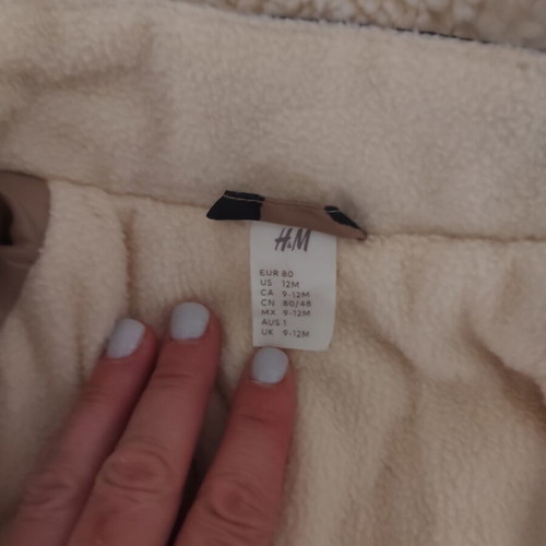 H&M water-repellent baby romper 9-12 months