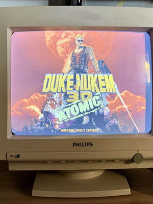 Philips CRT 14" Monitor and A4Tech Speakers Retro PC Bundle