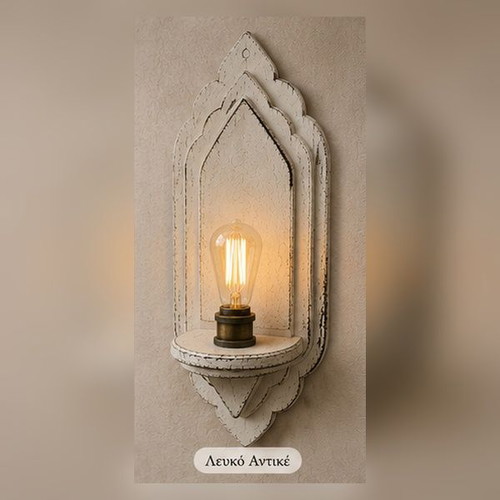 Gothic Handmade Wall Candle Holder Decorative Shelf