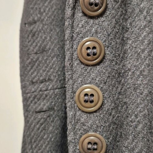 Raxevsky Small coat dark gray like new, 65% wool
