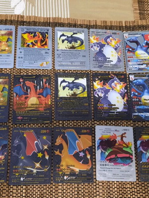 Pokemon cards fan made like new, all together