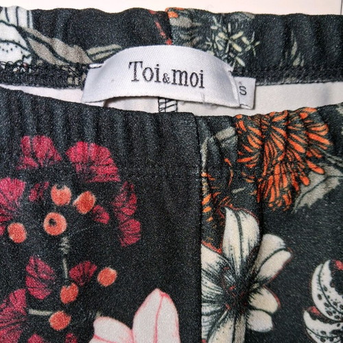 Toi&Moi leggings with floral print like new, size S