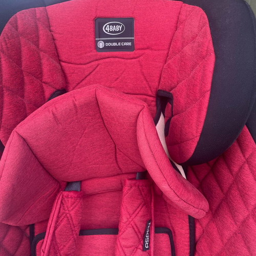 4Baby Aspen Car Seat used, Chilli Pepper Red, 9-36 kg