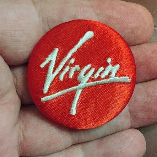 Virgin Atlantic 1990 Pin New, British Airline