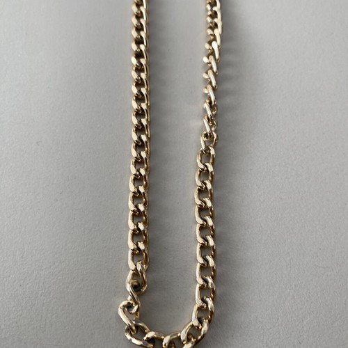 Collectible gold-colored chain necklace 40 cm like new