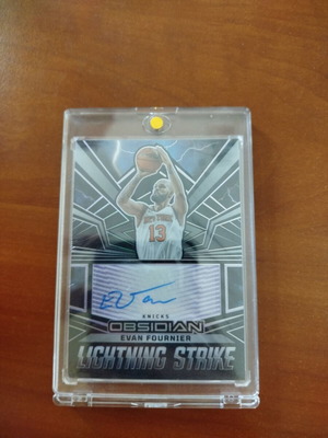 Evan Fournier NBA Obsidian 2022-2023 card new in acrylic case