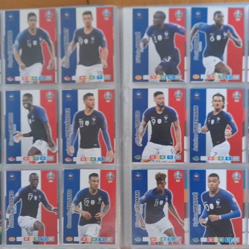 Euro 2020 Preview Adrenalyn XL album with 458/468 cards used