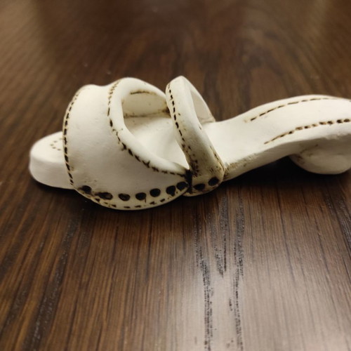 Table ceramic decorations new, set of 2 pieces