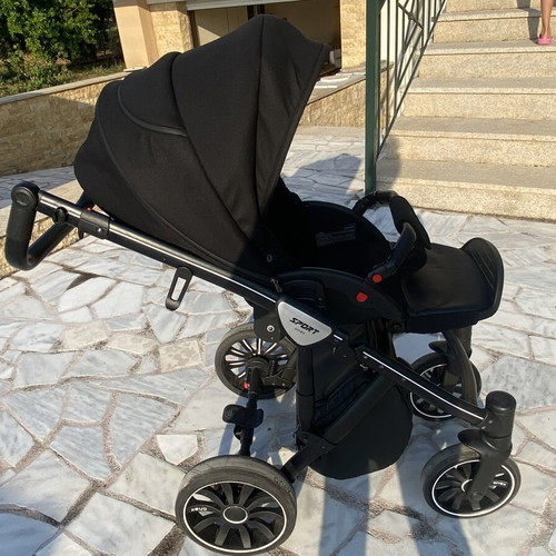Anex Sport stroller 2 in 1 with car seat and carrycot