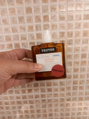 Korres Morning Mimosa άρωμα μεταχειρισμένο, tester περίπου 20ml