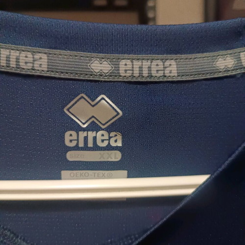 Errea sports T-shirt new, XXL, gray and blue