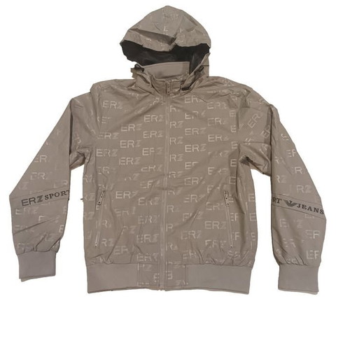 Men's brown windbreaker jacket new, sizes M and L