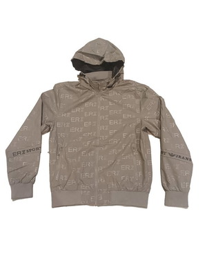 Men's brown windbreaker jacket new, sizes M and L