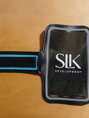 Mobile phone case intact for arm new