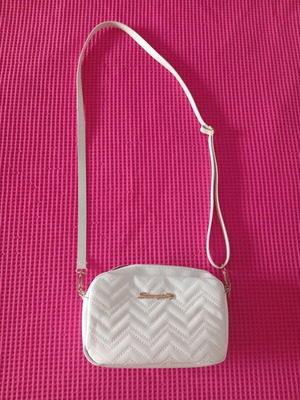 Shein white shoulder bag like new
