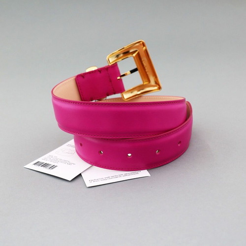 By Far women's belt new with tag, natural leather pink