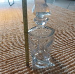 Crystal bottle for drinks like new