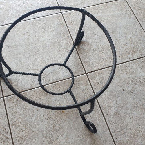 Iron Plant Stand (Solid)